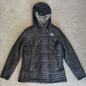North Face Winter Jacket Asymmetrical Zip